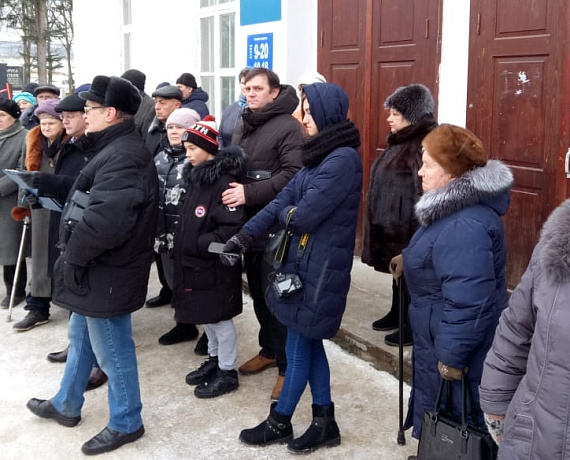 Магамед Ахматов принял участие в митинге в Струнино, посвященном проблемам здравоохранения