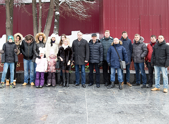 Партия "РОДИНА" почтила память погибших за Воронеж, 25.01.2015