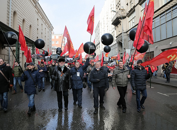 "Год Майдану. Не забудем, не простим", Москва, 21.02.2015 (часть 1)
