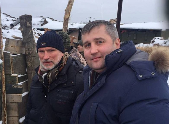 Визит Алексея Журавлева на Донбасс, 6-7.02.2017