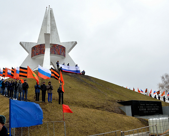 Брянская "РОДИНА" приняла участие в митинге-концерте "Мы вместе"