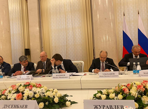 Алексей Журавлев на заседании Совета при Президенте РФ по межнациональным отношениям (Нальчик, 29.11.2019)