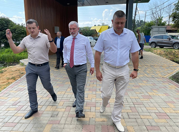 Рабочий визит Алексея Журавлева в Тамбовскую область, 29.07.2021