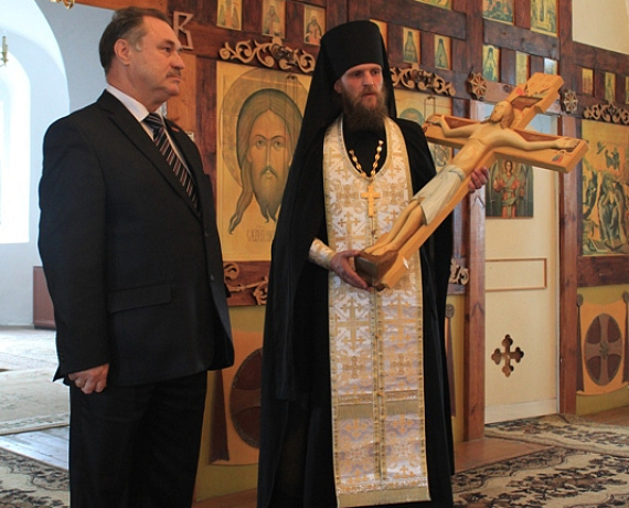 Партийцы посетили мемориальный комплекс "Хацунь" на Брянщине