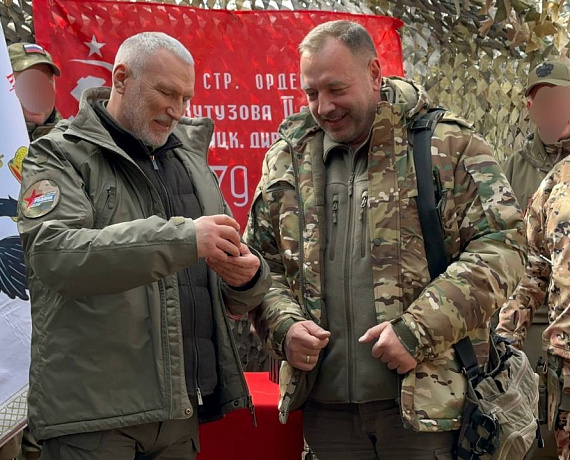 Алексей Журавлев посетил расположение отряда БАРС 11
