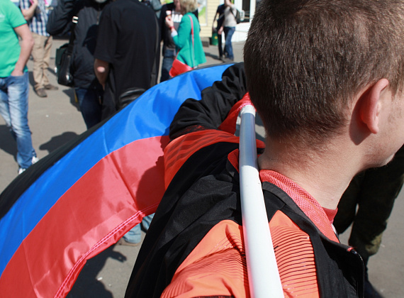 Автопробег "Мир! Труд! Новороссия!" 1 мая 2014 г.