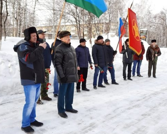 В Новосибирске прошла памятная акция с участием ветеранов боевых действий в Афганистане