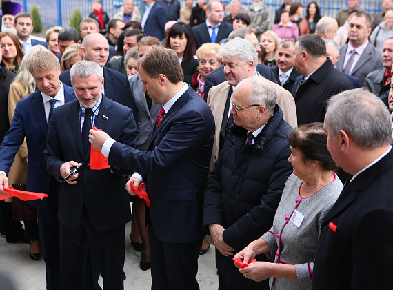 Открытие школы в селе Ташлык, 11.10.2016