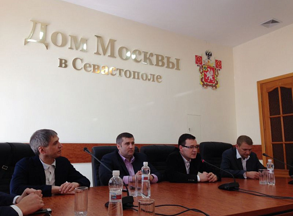 Делегация "РОДИНЫ" и инвесторов в Крыму, 12 и 13 апреля 2014 г.