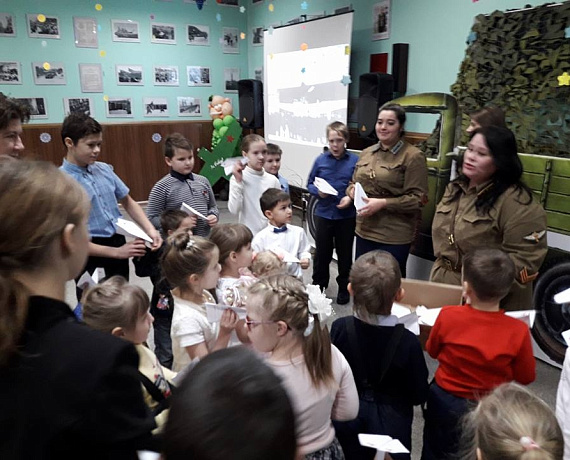 "РОДИНА" провела "Фронтовую елку" для детей Истринского района Подмосковья