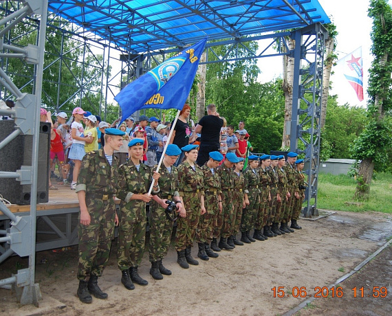 Новосибирская "РОДИНА" провела военизированную игру "Курс молодого бойца"