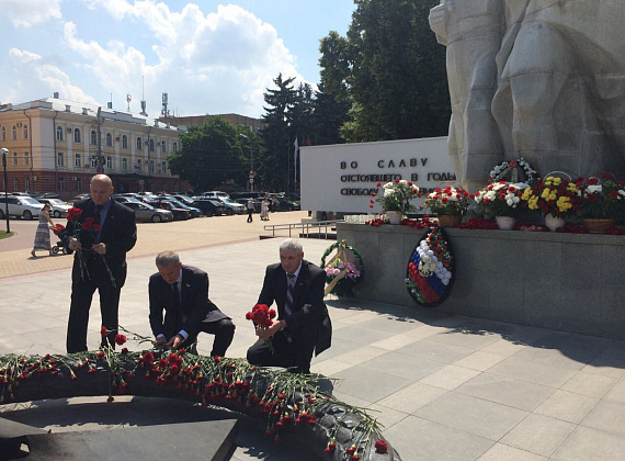 Визит Алексея Журавлёва в Рязанскую область, 23.06.2015