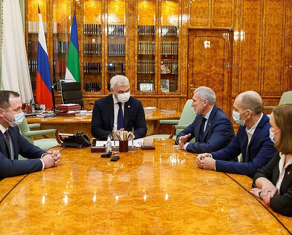 Алексей Журавлев и Максим Шугалей встретились с главой Республики Коми