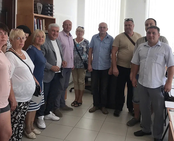 Председатель реготделения "РОДИНЫ" в Воронежской области начал рабочую поездку по южным районам региона