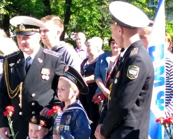 Активисты новосибирской "РОДИНЫ" приняли участие в праздновании Дня Военно-морского флота