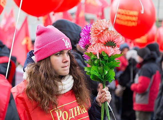 Партия "РОДИНА" - на акции "Мы едины!", 04.11.2014 (2 часть)