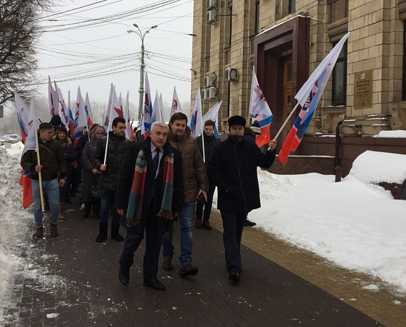 Воронежская "РОДИНА" присоединилась к всероссийской акции "Россия в моем сердце"
