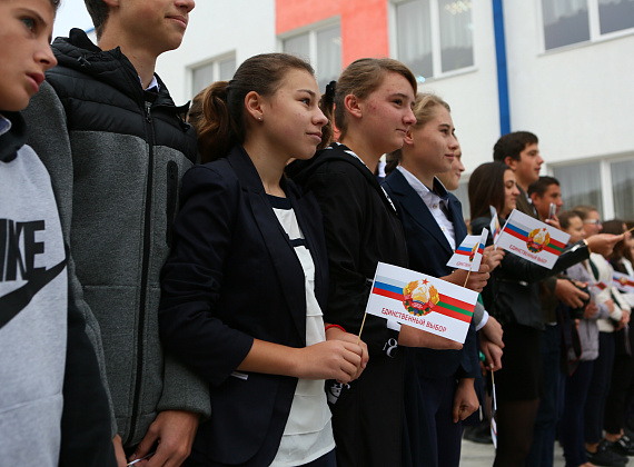 Открытие школы в селе Ташлык, 11.10.2016