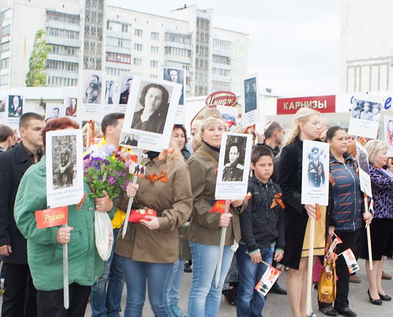 Родинцы и общественники Евпатории поддержали акцию "Бессмертный полк"