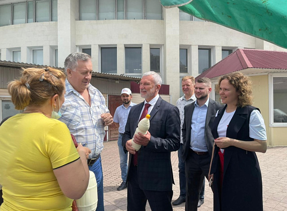 Рабочий визит Алексея Журавлева в Липецкую область, 12.06.2021