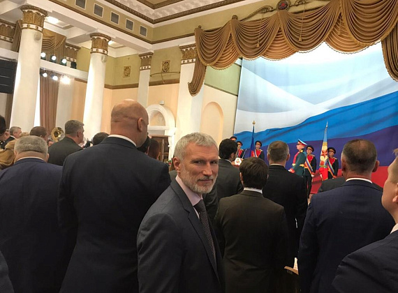 Алексей Журавлев посетил инаугурацию Главы ЛНР Леонида Пасечника, 21.11.2018