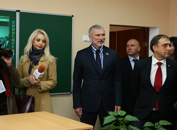 Открытие школы в селе Ташлык, 11.10.2016