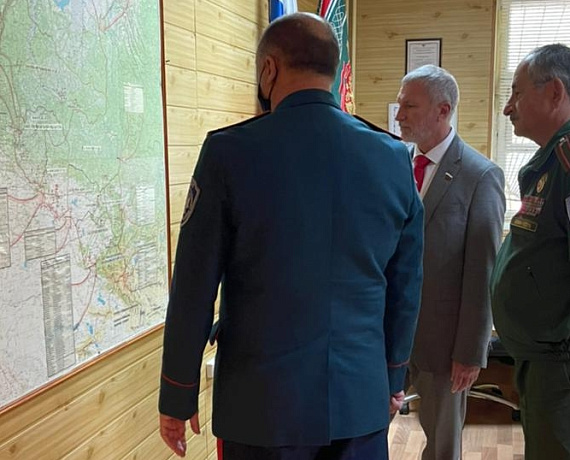 Алексей Журавлев встретился с казаками Омской области