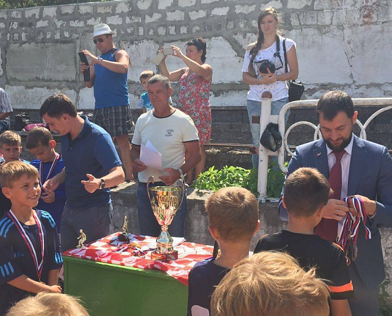Крымские соратники провели ежегодный детский футбольный турнир "Кубок РОДИНЫ"