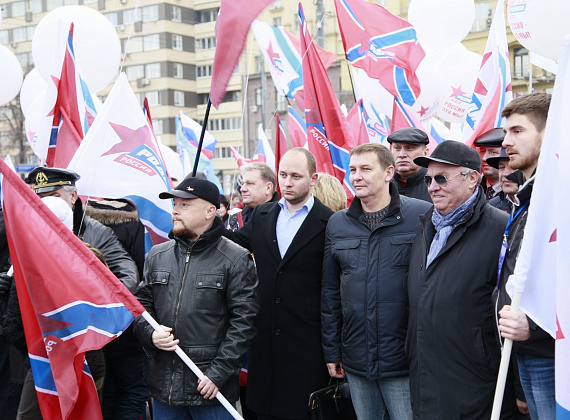 Партия "РОДИНА" приняла участие в шествии и митинге "Мы едины!", 04.11.2015