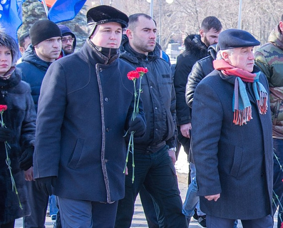 Накануне Дня защитника Отечества воронежская "РОДИНА" почтила память павших