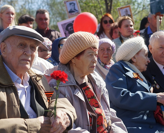 Новосибирская "РОДИНА" приняла участие в "Бессмертном батальоне"