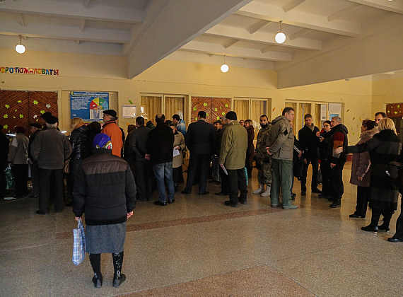 Делегация партии "РОДИНА" в Новороссии, 02.11.2014