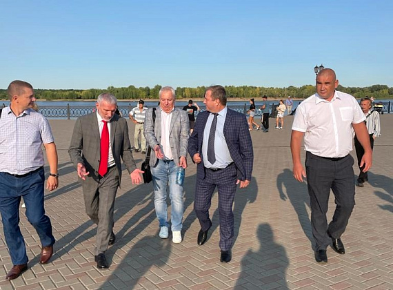 Рабочий визит Алексея Журавлева в Удмуртскую Республику, 08.08.2021