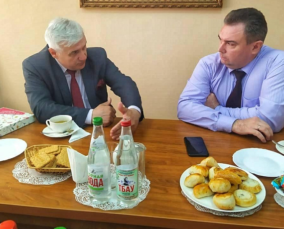 Любомир Радинович встретился с главой Борисоглебского городского округа
