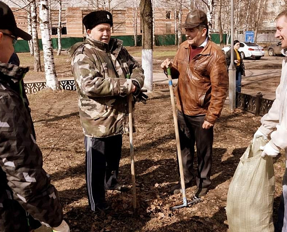 Ярославские родинцы провели субботник у Музея Боевой Славы