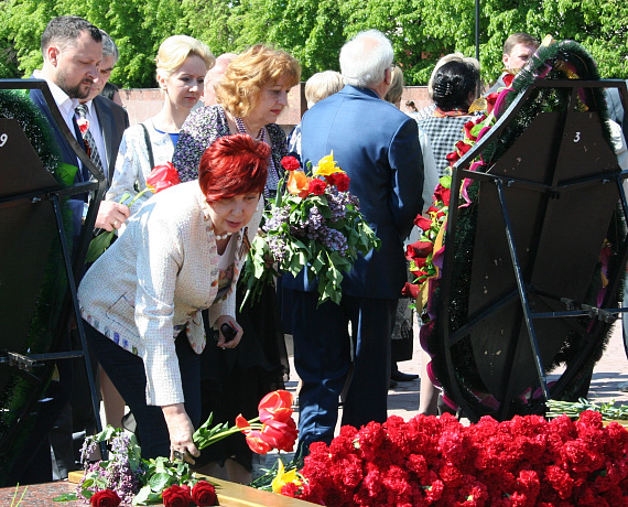 Воронежская "РОДИНА" почтила память героев Великой Отечественной войны