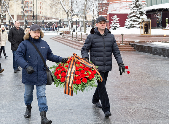 Партия "РОДИНА" почтила память погибших за Воронеж, 25.01.2015