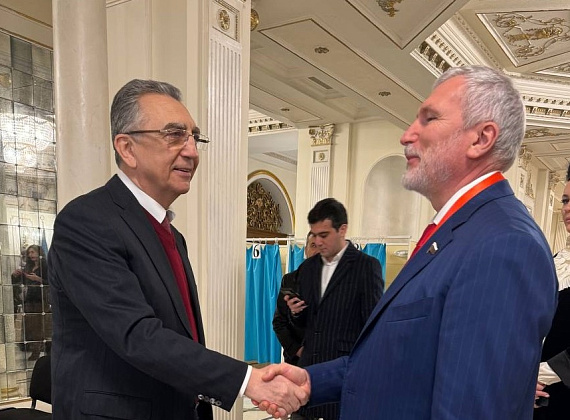 Алексей Журавлев наблюдает за ходом голосования на выборах президента Азербайджана (07.02.2024)