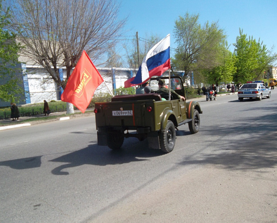 Рязанские партийцы приняли участие в празднике Победы