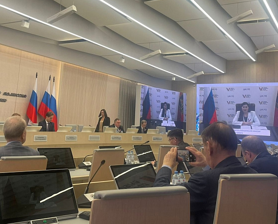 Алексей Рылеев и Михаил Белоусов приняли участие в работе Инфоцентра ЦИК