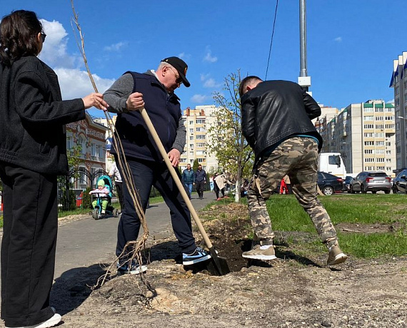 Тамбовские соратники приняли участие в субботниках