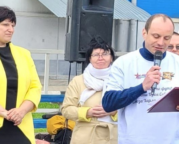 Команда Подмосковной "РОДИНЫ" провела турнир по футболу к Дню Победы