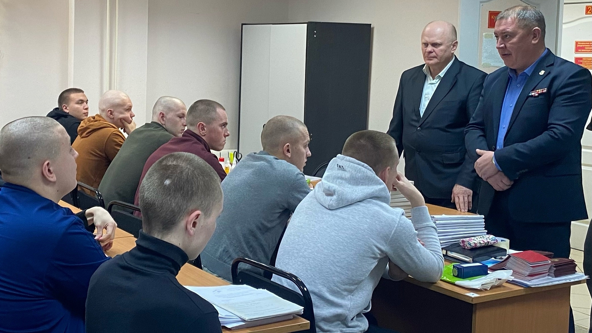 Андрей Ружников встретился с новобранцами осеннего призыва 2023 года.