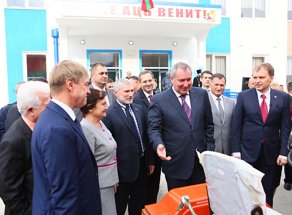 Открытие школы в селе Ташлык, 11.10.2016
