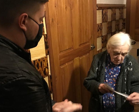 Соратники в Воронежской области поздравили ветеранов с праздником