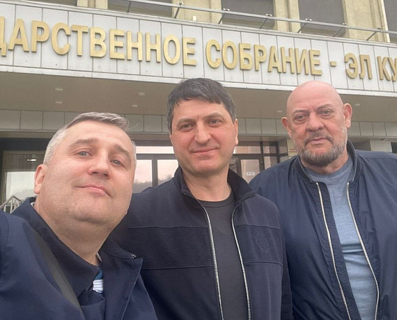 Алексей Рылеев и Валерий Шинкаренко прибыли с рабочим визитом в Республику Алтай