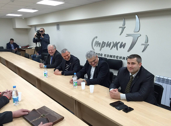 Визит Алексея Журавлёва в Новосибирскую область, 21.12.2015