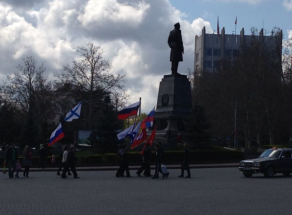 Делегация "РОДИНЫ" и инвесторов в Крыму, 12 и 13 апреля 2014 г.