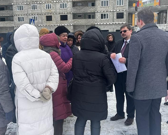 Команда Подмосковной "РОДИНЫ" встретилась с обманутыми дольщиками г. Ступино