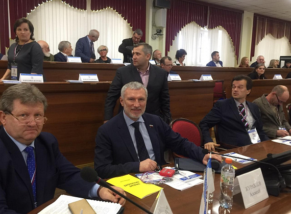 Рабочий визит Алексея Журавлева в Воронежскую область, ноябрь 2019 г.